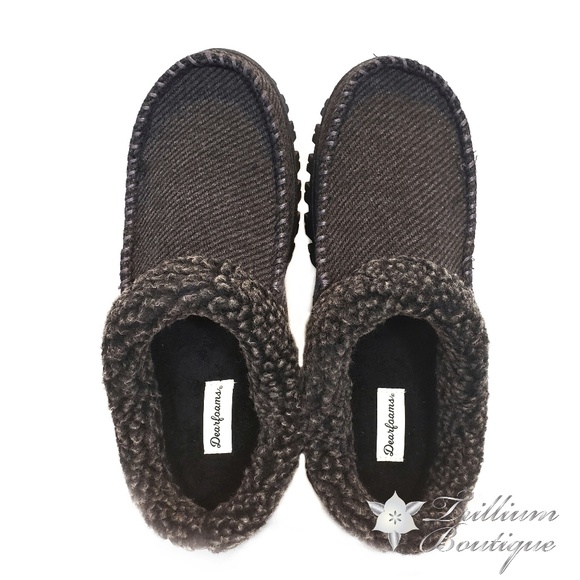 dearfoams Other - Dearfoams Men's Memory Foam Slippers
